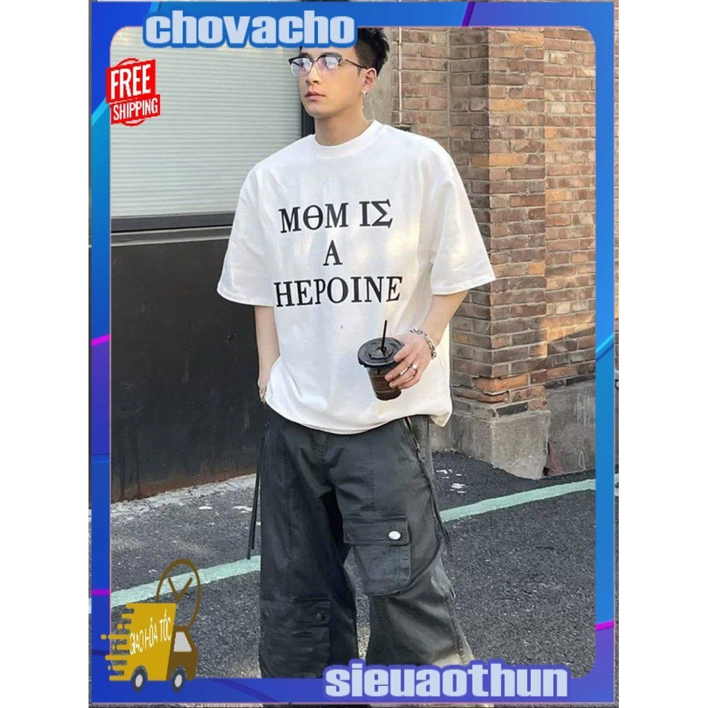 Áo thun Stee Cổ tròn in MOM Localbrand ICVCVNI Unisex