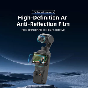 Tương thích với Phim chống phản chiếu màn hình DJI OSMO POCKET4 / 3, Bộ bảo vệ Camera Gimbal, Phụ kiện phim ống kính Pocket3 AR