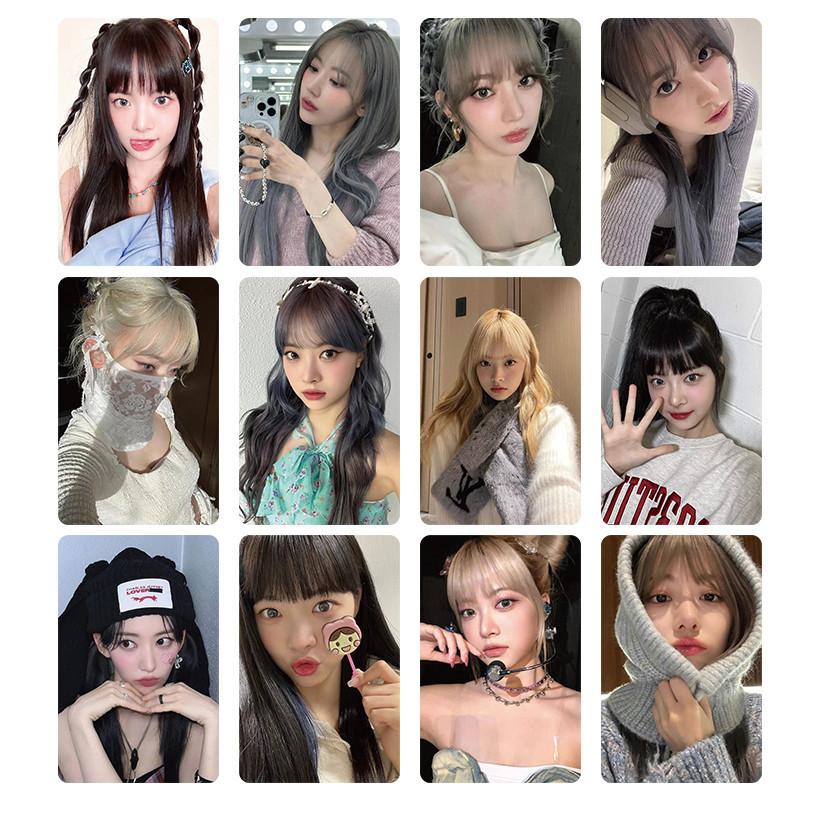 50-119 Chiếc LE SSERAFIM Laser HOLOGRAPHIC LOMO Thẻ Đêm Hoàn Hảo Dễ Dàng Album Sakura CHAEWON YUNJIN KAZUHA EUNCHAE Solo Photocards Lesserafim Hologram Bưu Thiếp YM