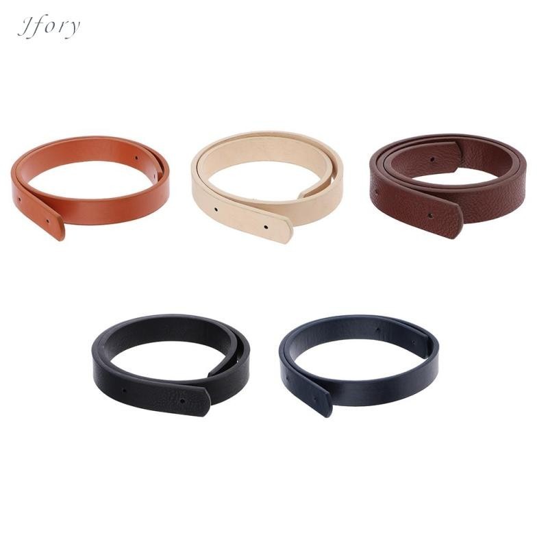 Jfory Da PU Túi Tote Dây Đeo Tay Cầm Túi Xách Vai DIY Ví Làm Phụ Kiện Có Đinh Tán