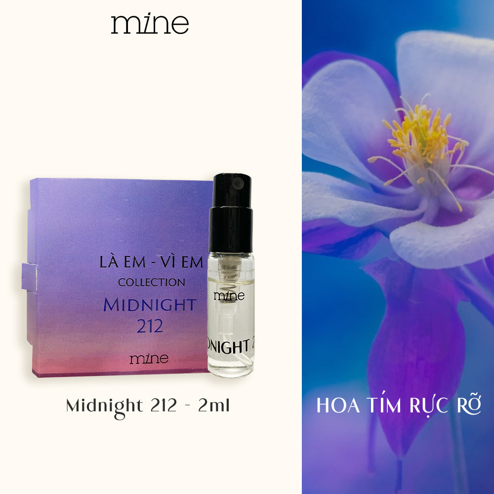 Nước Hoa Nữ 2ml Hương Quyến Rũ, Sexy, Ngọt Ngào Nước Hoa Thơm Lâu Lưu Hương 8H Mine