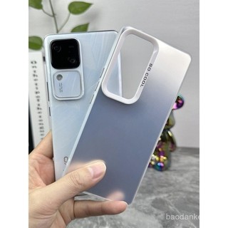Vivo V30 v30e V27 V25 Pro v27e y27s vỏ Vivo V29 y36 Y27 V23 5g Vỏ chống sốc vỏ điện thoại cứng mờ với vỏ bảo vệ ống kính máy ảnh chống vân tay điện thoại nhiều màu