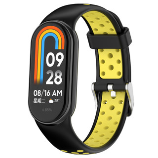 Dành Cho Xiaomi Smart Band 10 Dây Đeo Thể Thao Dây Đeo Silicon Thoáng Khí Cho Mi Band 10 / 9 / 8 Dây Đeo Tay Thay Thế