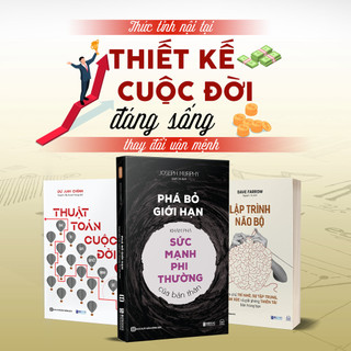 Sách Hiểu Thuật Toán Cuộc Đời, Phá Bỏ Giới Hạn Bản Thân, Lập Trình Não Bộ Và Thay Đổi Vận Mệnh (Combo/lẻ tùy chọn)