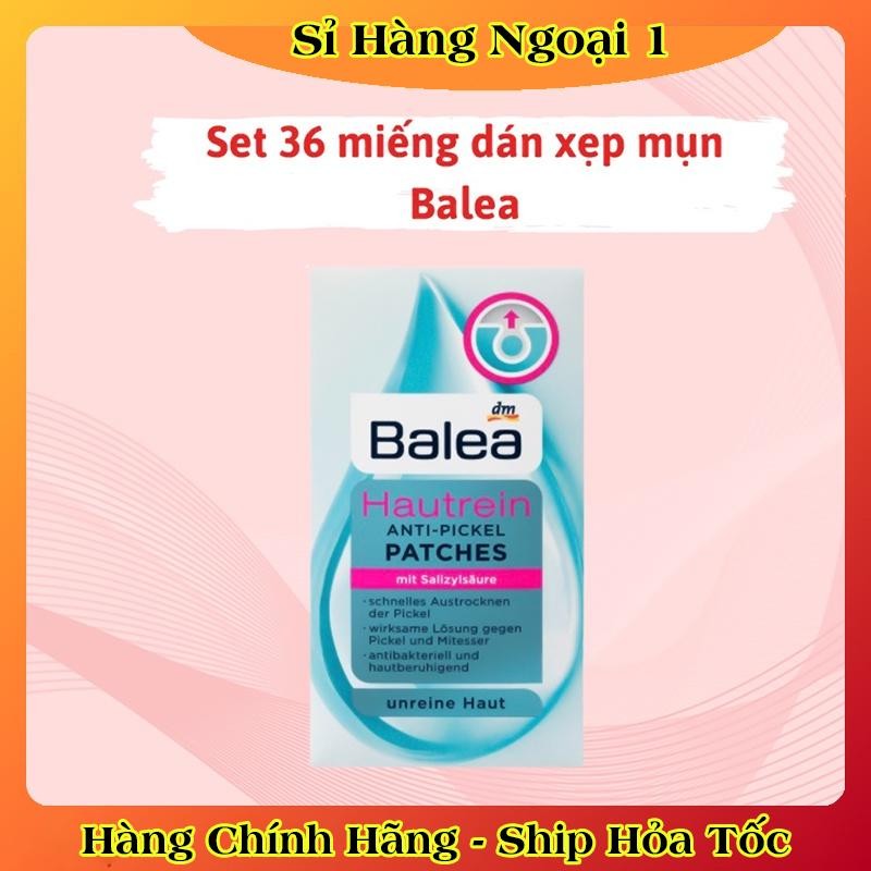 Miếng dán mụn Balea Anti-Pickel Patches Hautrein 36 miếng - Hàng nội địa Đức