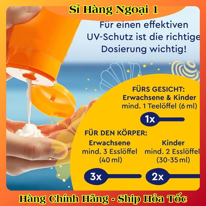 Bộ Kem chống nắng,kem nhả nắng Sundance  Đức - Date mới Đủ Bill