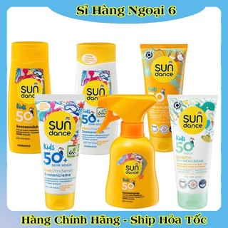 [MẪU MỚI] Kem chống nắng Sundance Kids đi biển, đi bơi chống nước tốt cho mặt và body cho bé của Đức