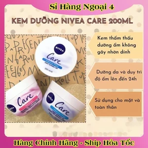 Kem dưỡng ẩm NIVEA CARE Đức - Siêu dưỡng ẩm chống khô da, chống nứt nẻ 🎀 [Hot]