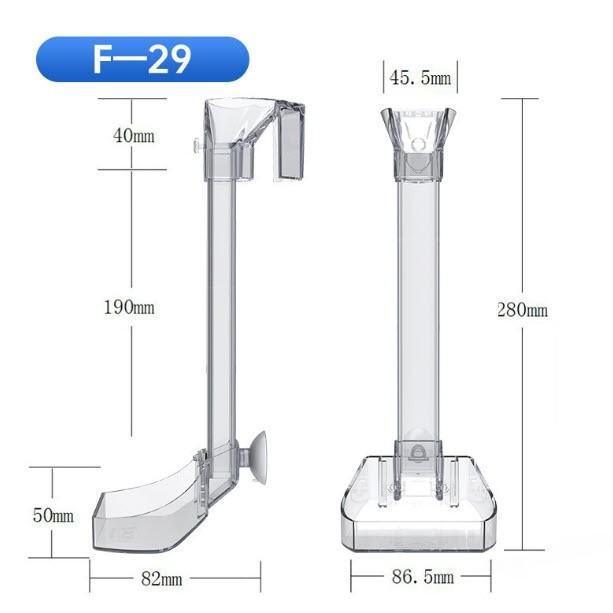 Bộ Ống Cho Cá Ăn Siêu Tiện Lợi, Giúp Hồ Cá Không Bị Bẩn