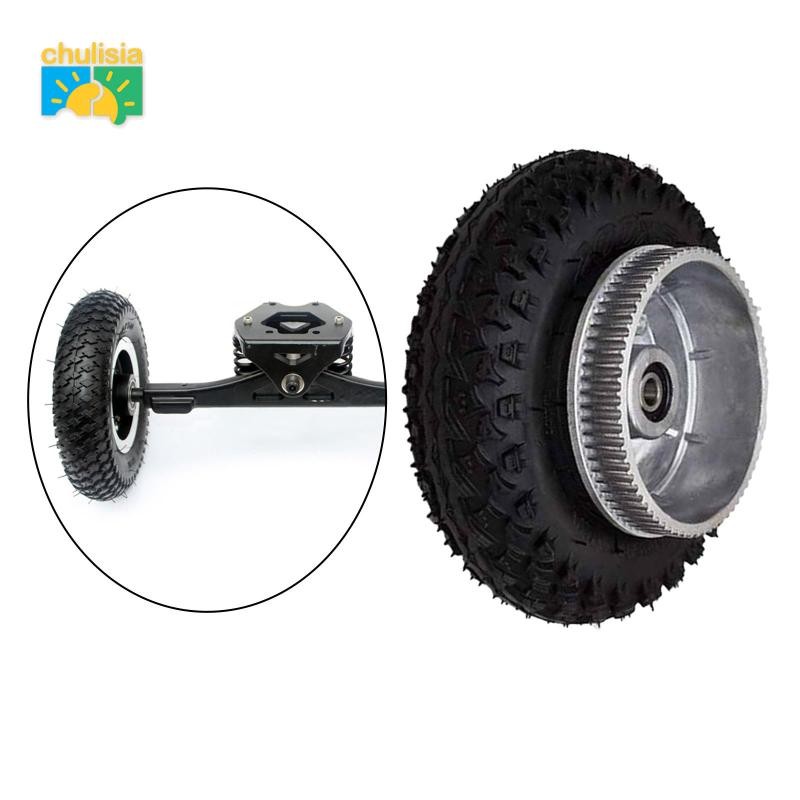 Bánh xe ván trượt điện bánh xe và ròng rọc ống bên trong bảng dài ...