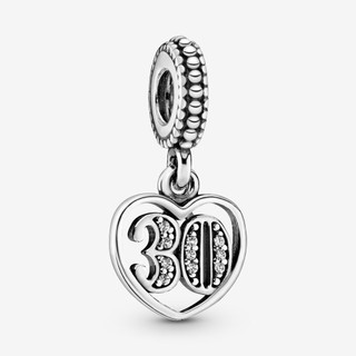 Charm Bánh Sinh Nhật và Bóng Bay Bạc Sterling S925 - Phù Hợp Làm Quà Tặng Cho Các Lễ Kỷ Niệm Tuổi Mới