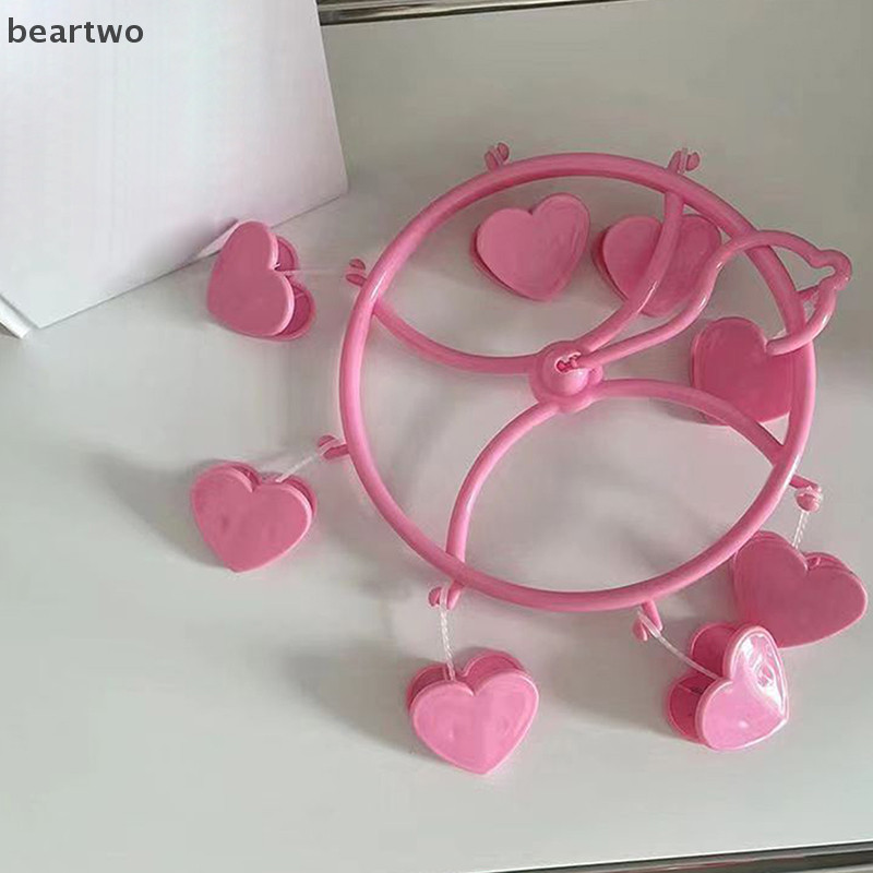 < Beartwo > Thanh treo móc quần áo dâu tây đáng yêu dễ thương Giá phơi tất chống gió Giá phơi đồ gia dụng Giá đựng đồ giặt tại nhà Đẹp