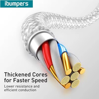 ibumpers Loại USB Sang L PD 3.0 Cáp Sạc Nhanh Dây USB-IP 3A