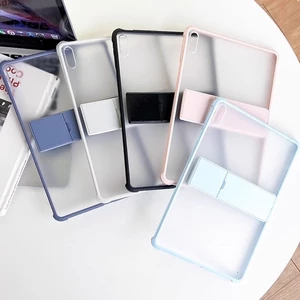 Ốp Cứng PC Trong Suốt Mờ Cho Samsung Galaxy Tab S9 S8 S7 11 S9 FE Plus 12.4 S7 FE A9 Plus A9 8.7 Có Giá Đỡ