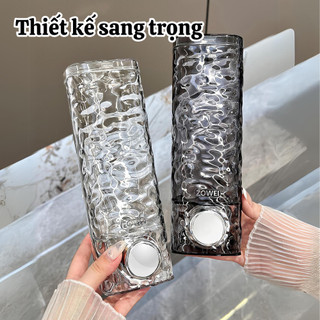 Hộp Đựng Sữa Tắm Dầu Gội Nước Rửa Tay Hút Chân Không, Hộp Đựng Xà Phòng Có Nắp Trong Suốt