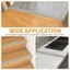 Dải chuyển đổi sàn BORAGETE, Thảm sang ngói Tấm ngưỡng tự dính, Gỗ Laminate Hạt PVC Viền Viền Dải Cửa