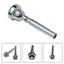 FUHUIOT Trumpet Bugle Mouth, Horn Metal Professional Trumpet Mouth, Universal 3C / 5C / 7C Phụ tùng âm nhạc dành cho người mới bắt đầu bằng đồng thau