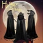 Áo choàng Halloween đen chết áo choàng có mũ Phù thủy quỷ trang phục Ma cà rồng bữa tiệc trẻ em người lớn cosplay vải