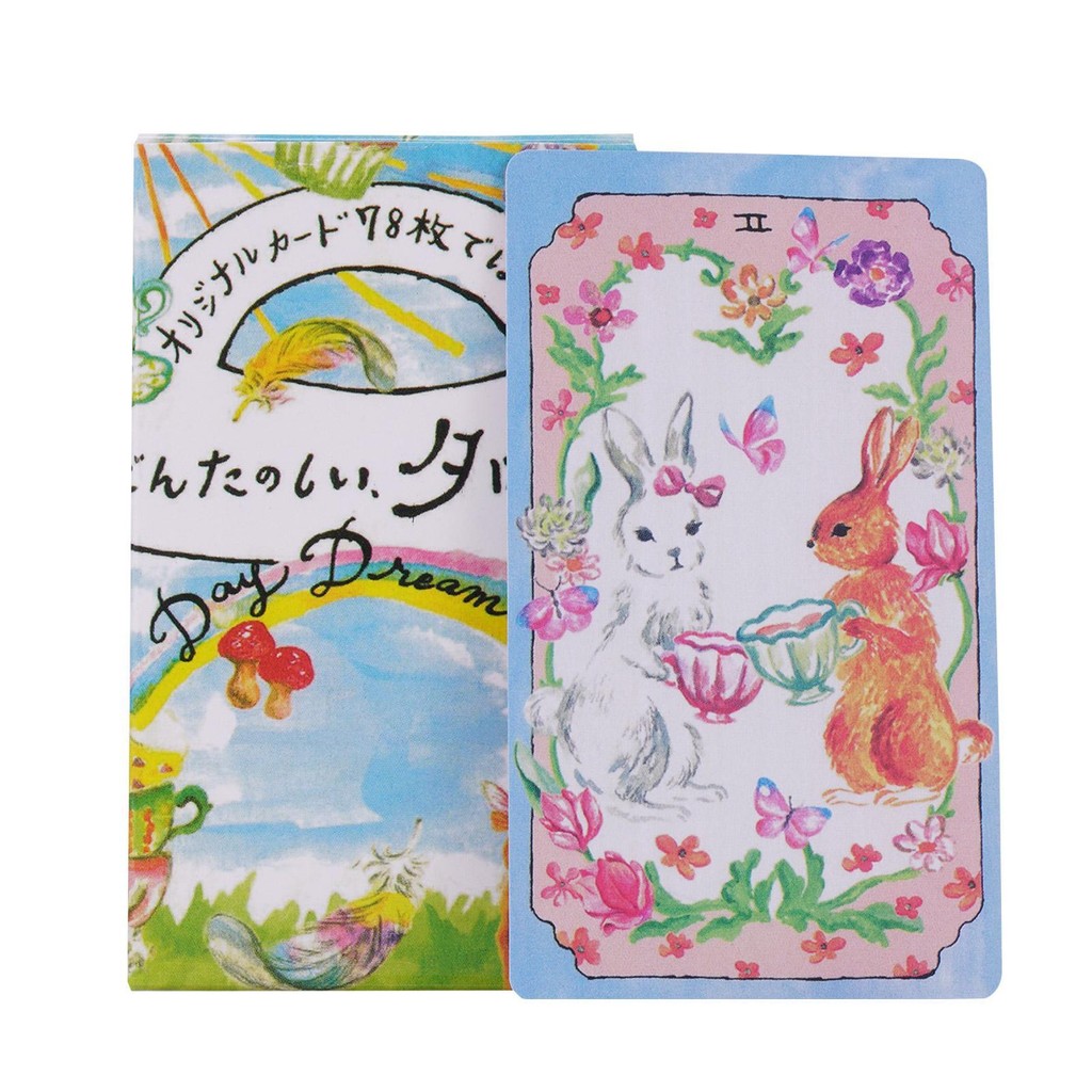 Day Dream Tarot Deck Phiên bản tiếng Anh đầy đủ Oracles Deck Board Games Cards ewoekvn
