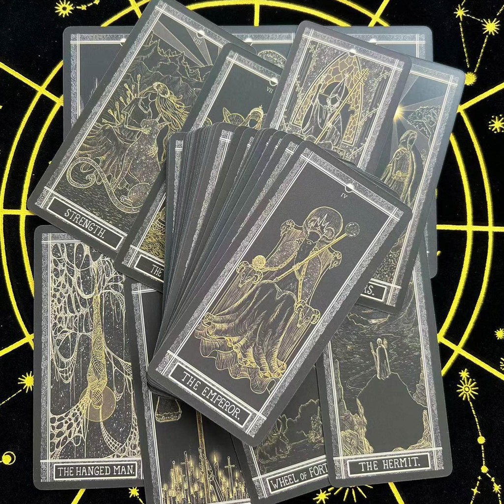 Bộ bài Tarot Mới 78 tờ Phiên bản tiếng Anh đầy đủ Bộ bài Tarot Thú vị Hoang dã Không rõ Bộ bài vui nhộn dành cho bạn bè Đảng Thời gian gia đình & Trò chơi tập hợp wipqsvn