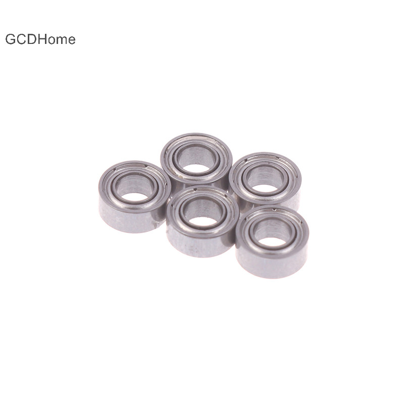Gcdhome 5 Chiếc MR63zz Vòng Bi 3x6x2.5MM ABEC 7 Chất Lượng Cao MR63 ZZ Vòng Bi Thép Thu Nhỏ Cho Câu Cá HOT