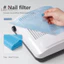 100 Chiếc Nail Vacuum Clean Collector Giấy Lọc Chống Bụi Thay Thế Nail Vacuum Clean Filter Paper Máy Làm Móng Tay Phụ Kiện Bụi [Mới]