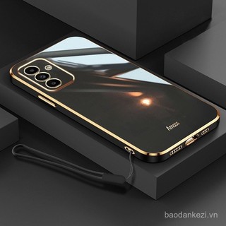 Miễn phí mô hình thẳng cạnh mềm Trường hợp với dây đeo sang trọng cho Samsung Galaxy A55 A15 A35 A54 A24 A14 M54 M14 4G 5g nrnj