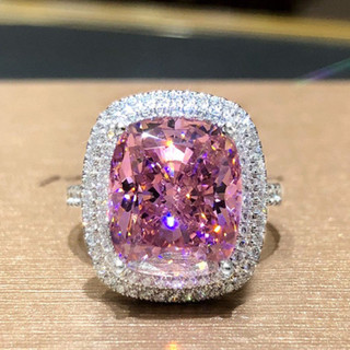 Moissanite Wedding Ring by Trang sức pha lê LALA