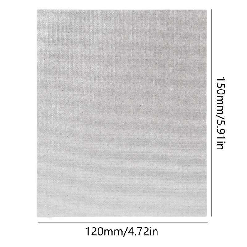 HL 5 Tấm Mica Tấm Lò Vi Sóng Thay Thế Một Phần 120x150mm Đa Năng Cho Midea