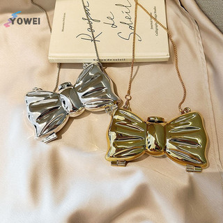 YOWEI Mới Acrylic Môi Túi Cho Wommen Acrylic Chất Lượng Cao Túi Đeo Vai Hoa Nơ Túi Đổi Chìa Khóa Đeo Ngang VN