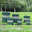 Chậu hoa PWSEND, Chậu Gallon điều khiển rễ PP bằng nhựa, Chậu trồng cây xanh dày cỡ nòng lớn chắc chắn