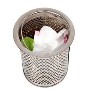 Bộ giỏ lọc và nắp chặn rác bồn rửa bát inox cao cấp chống tắc thoát nước hiệu quả #A21