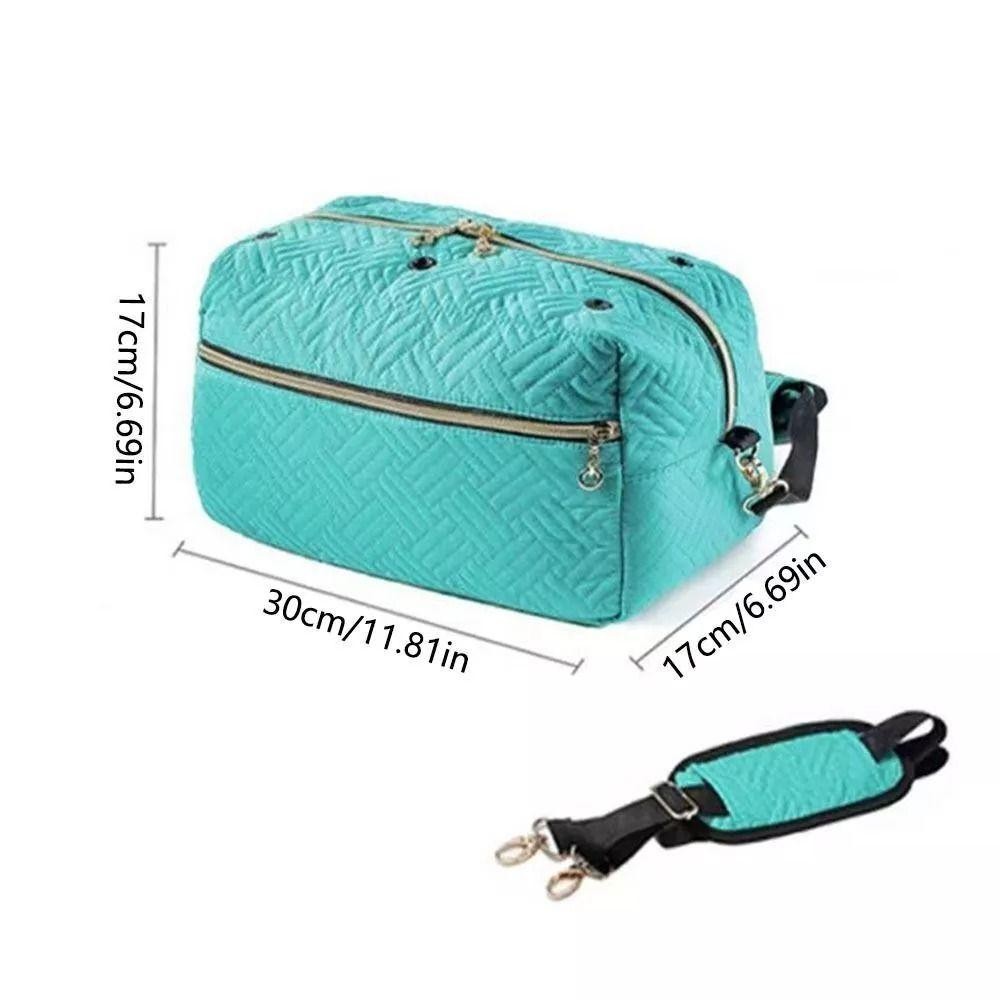 OLVIDO Móc sắp xếp lưu trữ, Túi đựng sợi di động có thể tháo rời, Túi đựng dụng cụ may vá có thể điều chỉnh mở rộng