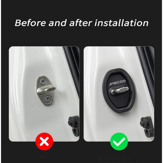 Jaecoo J7 car door Anti-collision silicone pad Cover Door Lock Damping Silence Soundproof Pads for Jaecoo J7