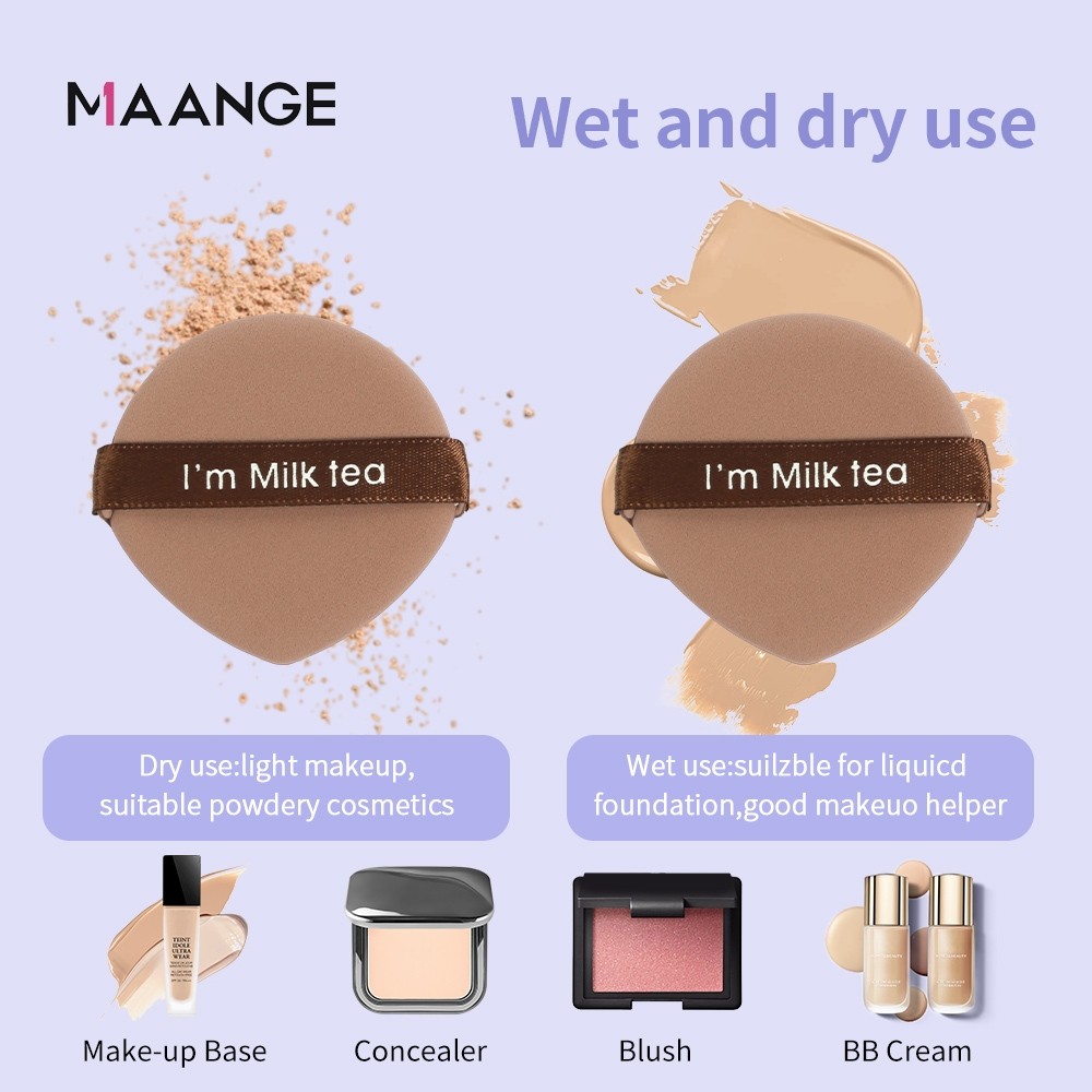 MAANGE Hộp 7 mút trang điểm tán kem nền BB tiện lợi 1306 | BigBuy360 - bigbuy360.vn