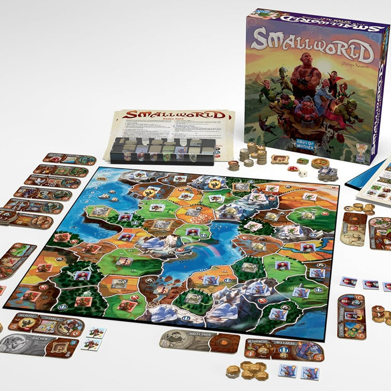 Small World Board Game - Fantasy Area Control & Strategy Game with ...