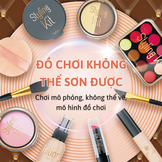 Bộ Đồ Chơi Trang Điểm Cho Bé Gái Bunnies, Đầy Đủ Các Dụng Cụ Make Up Hiện Đại, 3 Tông Màu