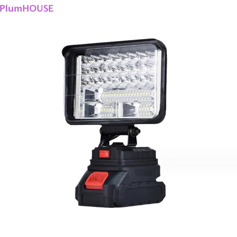 PlumHOUSE Cho 18V Li-ion LED Đèn Làm Việc 3 / 4 Inch Đèn Pin Di Động Khẩn Cấp Lũ Đèn Cắm Trại VN