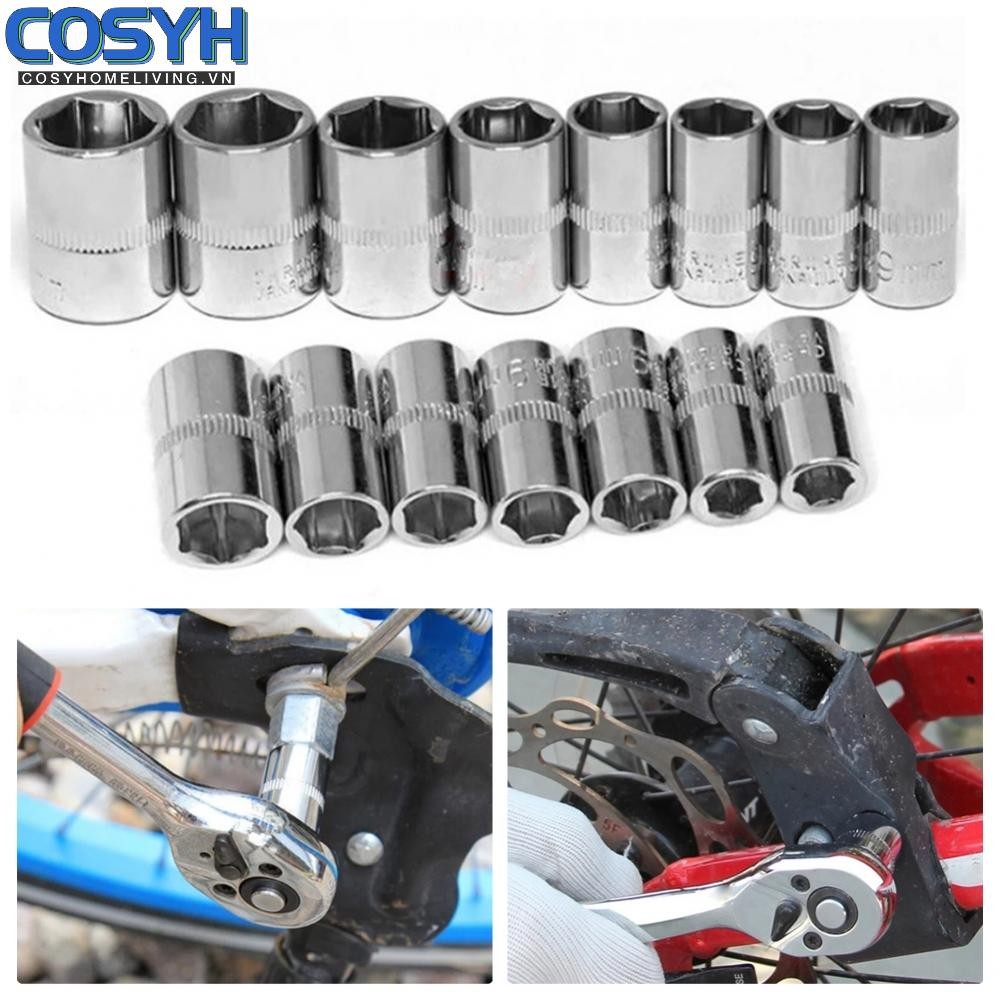 [Cosyhomeliving]Double End Hexagons Sleeve Wrench for High Torque Grip 1pc 414mm Metric Hexagons
