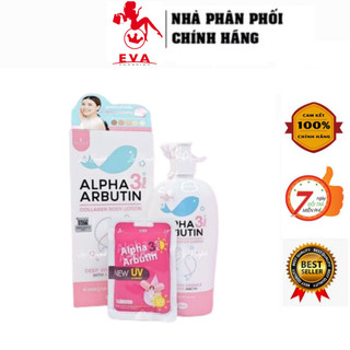 Sữa Dưỡng Thể Trắng Da, Dưỡng ẩm Alpha Arbutin 3 Plus Collagen Lotion 500ml Thái lan