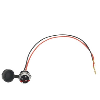 [Chất lượng cao] Bộ sạc xe điện THEHOMECO, Cổng sạc pin 3 chân 6 kiểu, phích cắm nam và nữ có nắp phụ kiện xe điện