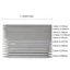 SA Bộ kim đan tròn có thể hoán đổi cho nhau Kích thước 3 0-6 0mm cho đan thủ công