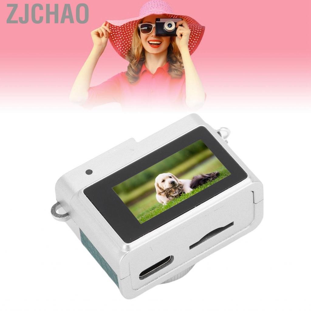 Zjchao Máy ảnh kỹ thuật số retro của Bewinner 1080p FHD Keychain với màn hình màu 0,96 inch được tích hợp trong bộ lọc 6 bộ lọc Vlogging di chuyển di động cho người mới bắt đầu (màu xanh lá cây)