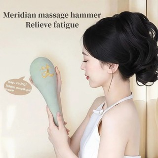 Búa Massage ARTISANU, Massage Kinh Tuyến Handmade Mugwort Búa, Thực Tế Tự Massage Di Động Bấm huyệt Búa Sức Khỏe Giảm Mệt Mỏ