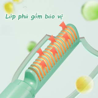 Máy Ép Tóc Mini Không Dây - Duỗi Thẳng & Uốn Xoăn 2in1, Tốc Độ Cao, Sạc Nhanh Tiện Lợi