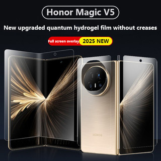 Full Cover Hydrogel Film Cho Honor Magic V5 V3 Vs3 V2 RSR 5G Trong Suốt TPU Matte Chống vân tay Hydrogel Full Cover Không Kính