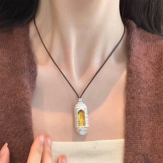 Bạc Nguyên Chất 999 Cung Hoàng Đạo Mẹ Hòa Bình Bảo Vệ Cơ Thể Mặt Dây Chuyền Tiền Tám Thần Hộ Mệnh Tiền Người Cao Tuổi Quà Tặng20250704D DD