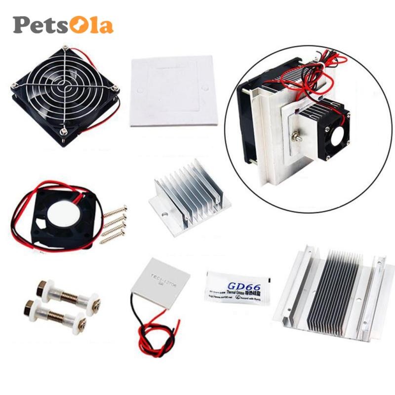Máy điều hòa mini DIY Tủ lạnh mini có quạt DC 12V để làm mát không gian nhỏ