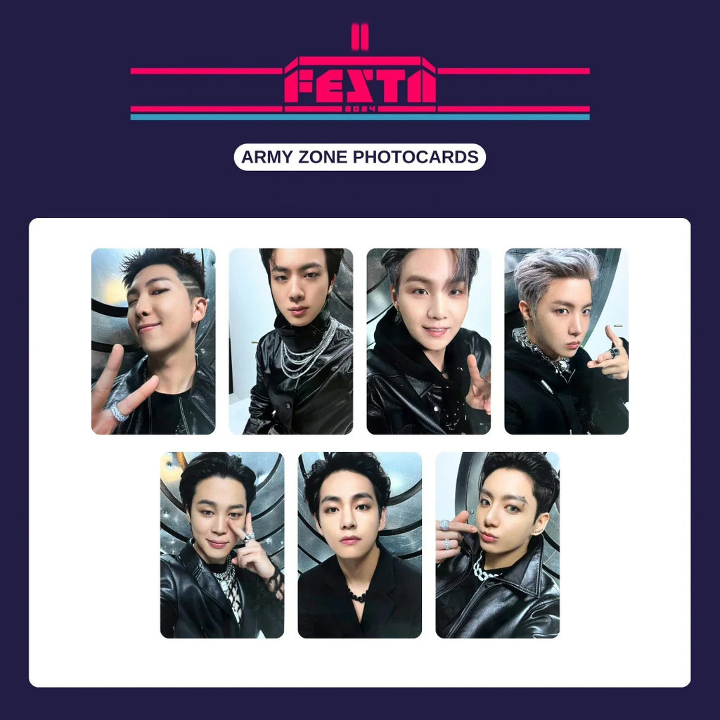 3-10 Chiếc 2025 FESTA DECO KIT ARMY ZONE Lưu Niệm Lomo Thẻ MERCH BOX9 JIN SOLO ECHO HAPPY Photocards Jung Kook GOLDEN Happy RM SUGA J-Hope Jimin V DICON Bưu Thiếp YM