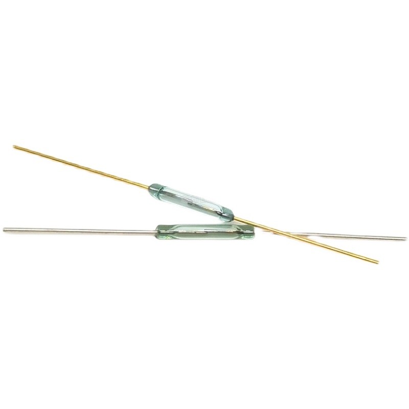MKA10110 Ống lò xo khô nhập khẩu của Nga thường mở Loại 1.8 / 2 * 10MM Điều khiển từ tính Công tắc cảm ứng từ tính từ tính